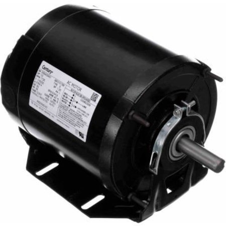 A.O. SMITH Century Belt Drive Motor, 1/2 HP, 1725 RPM, 115/230V, OAO RB2054DV2